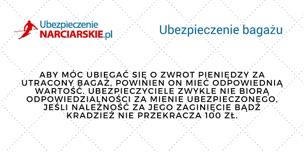 ubezpieczenie bagażu